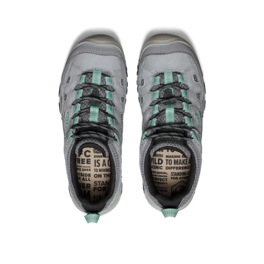 Women's Targhee IV Vented Hiking Shoe  |  Alloy/Granite Green KEEN