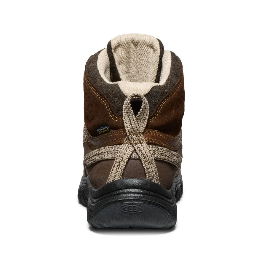 Women's Targhee IV Waterproof Hiking Boot x Hikerkind  |  Dark Earth/Dark Earth KEEN