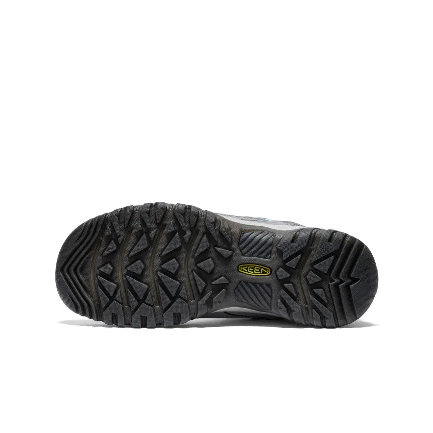Women's Targhee IV Waterproof Hiking Shoe  |  Alloy/Granite Green KEEN