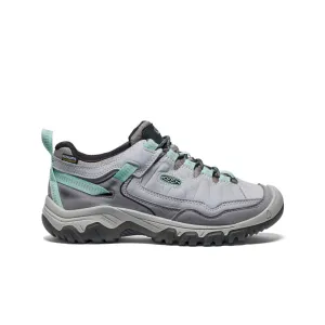 Women's Targhee IV Waterproof Hiking Shoe  |  Alloy/Granite Green KEEN