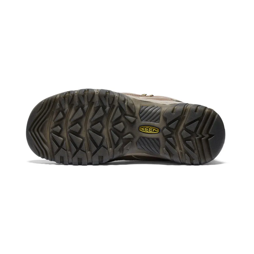 Women's Targhee IV Wide Waterproof Hiking Boot  |  Brindle/Nostalgia Rose KEEN