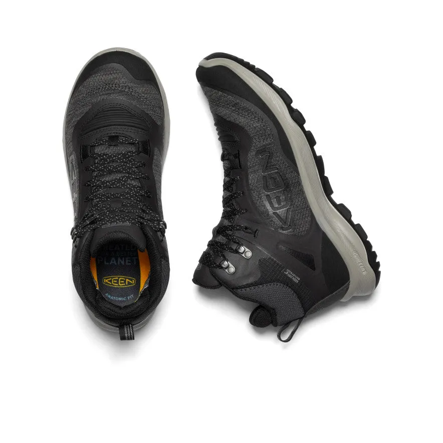 Women's Terradora Flex Waterproof Hiking Boot  |  Black/Steel Grey KEEN