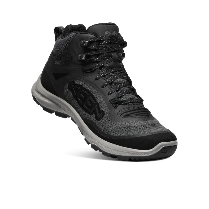 Women's Terradora Flex Waterproof Hiking Boot  |  Black/Steel Grey KEEN