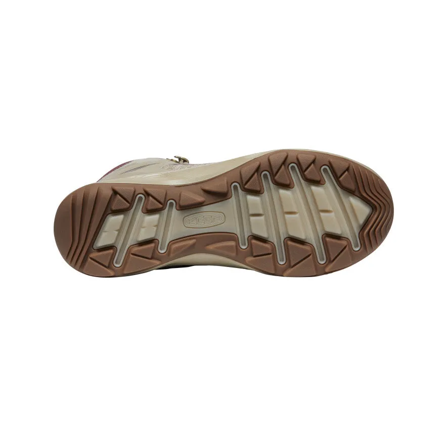 Women's Terradora Flex Waterproof Hiking Boot  |  Plaza Taupe/Windsor Wine KEEN