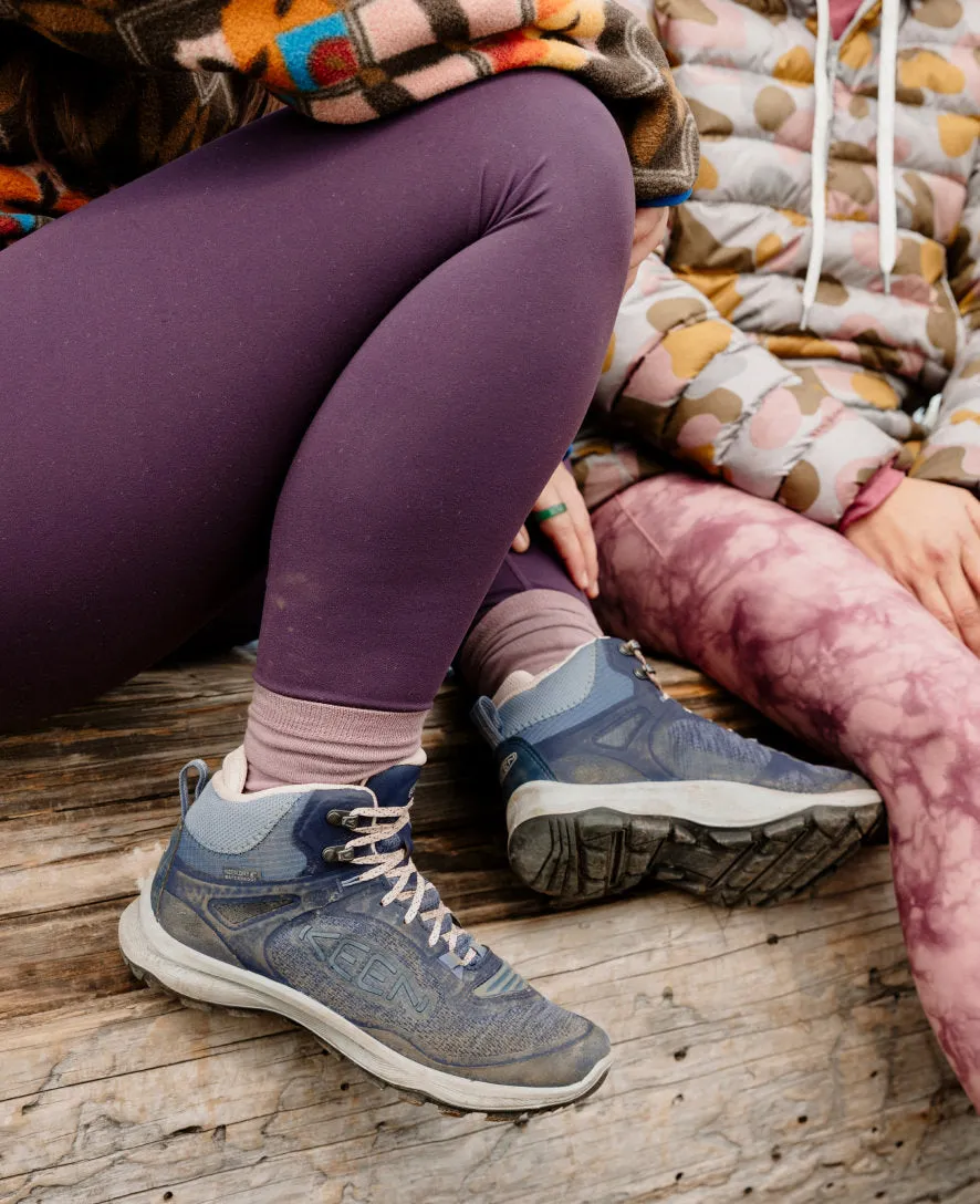 Women's Terradora Flex Waterproof Hiking Boot  |  Plaza Taupe/Windsor Wine KEEN