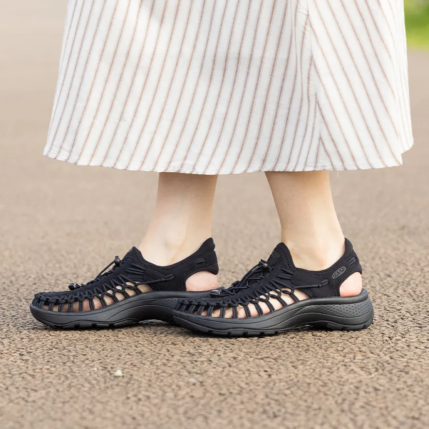 Women's UNEEK Astoria  |  Black/Black KEEN