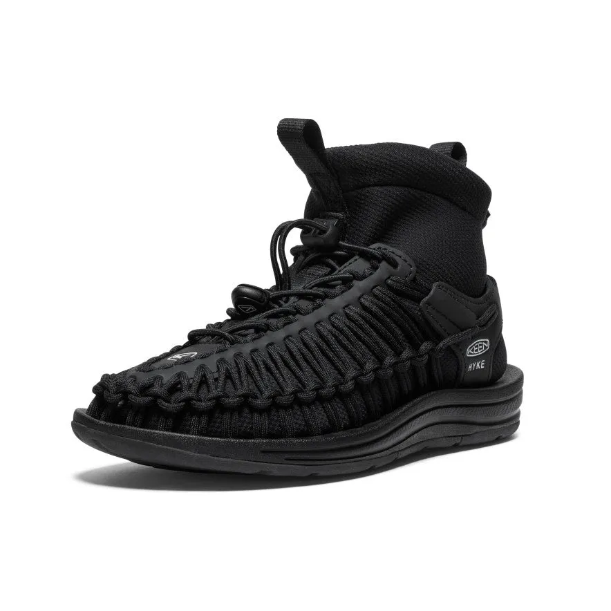 Women's UNEEK High Top x HYKE  |  HYKE Black KEEN