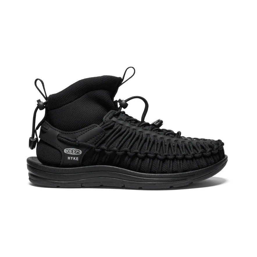 Women's UNEEK High Top x HYKE  |  HYKE Black KEEN