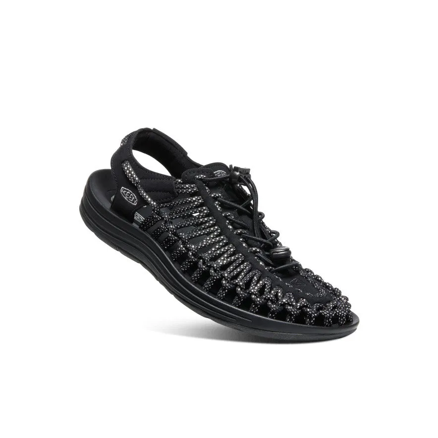 Women's UNEEK Sneaker  |  Black/Silver KEEN
