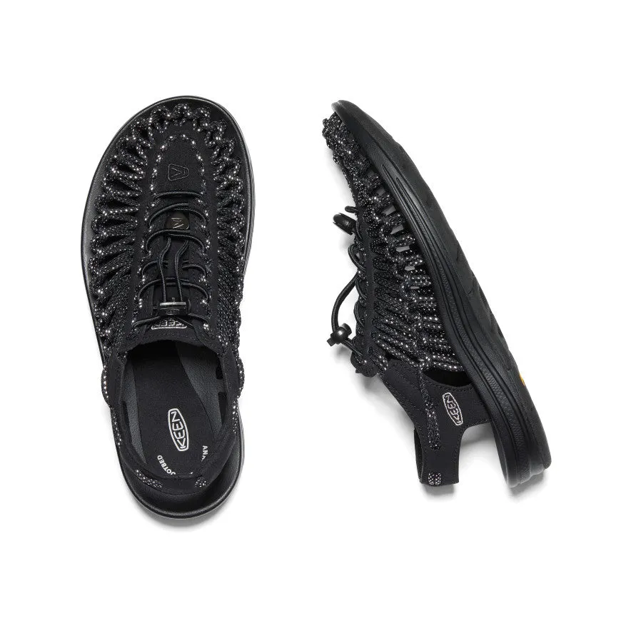 Women's UNEEK Sneaker  |  Black/Silver KEEN