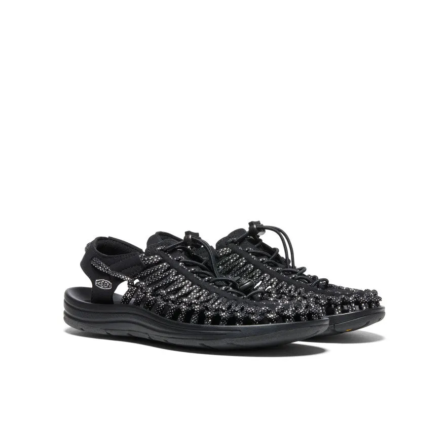Women's UNEEK Sneaker  |  Black/Silver KEEN
