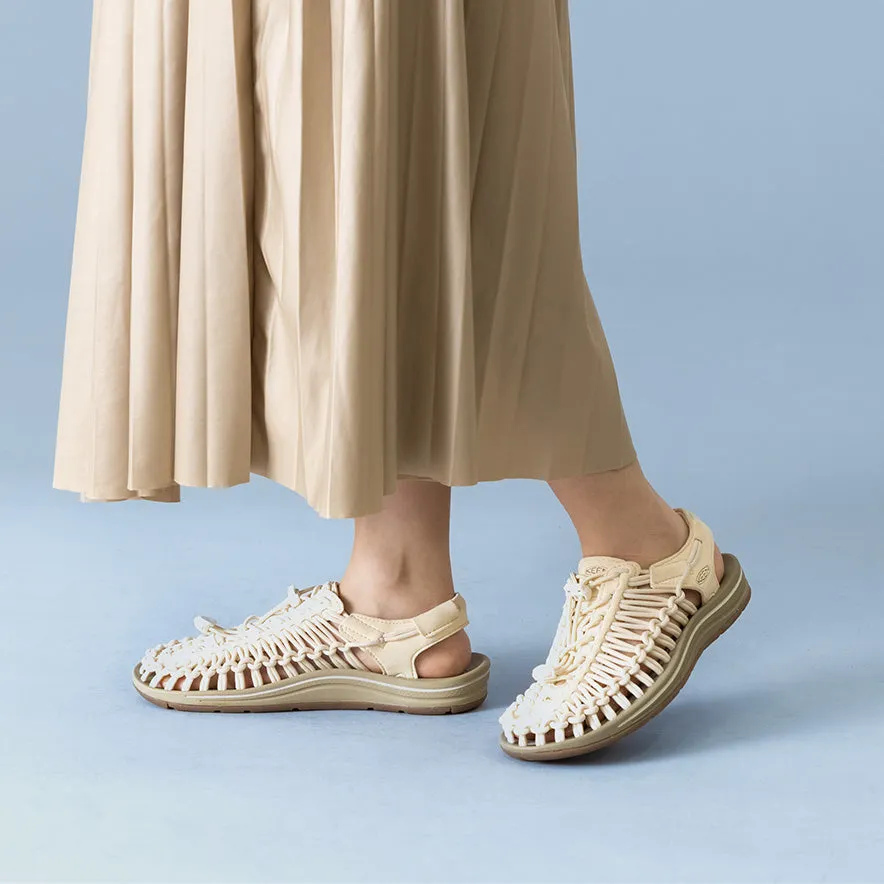 Women's UNEEK Sneaker  |  White Cap/Cornstalk KEEN