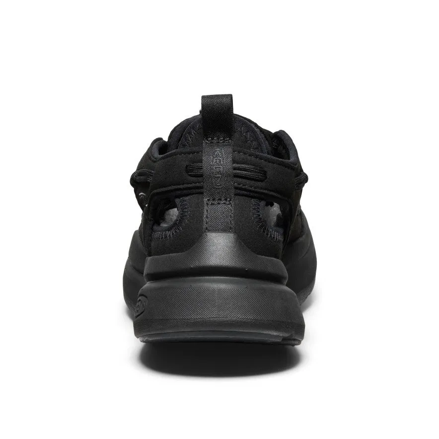 Women's UNEEK WK Sneaker  |  Black/Black KEEN