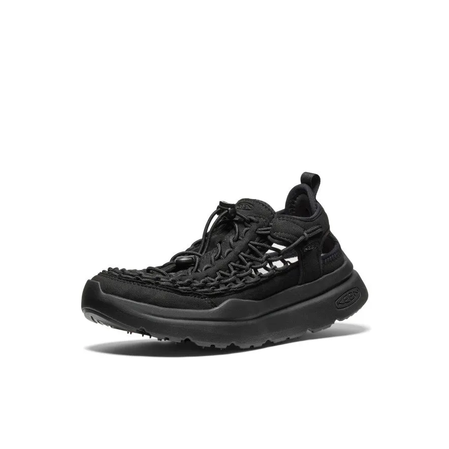 Women's UNEEK WK Sneaker  |  Black/Black KEEN