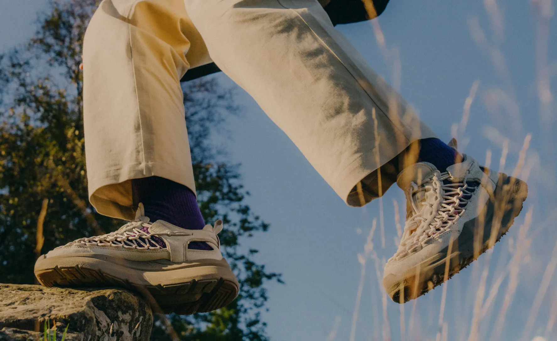Women's UNEEK WK Sneaker  |  Toadstool/Birch KEEN