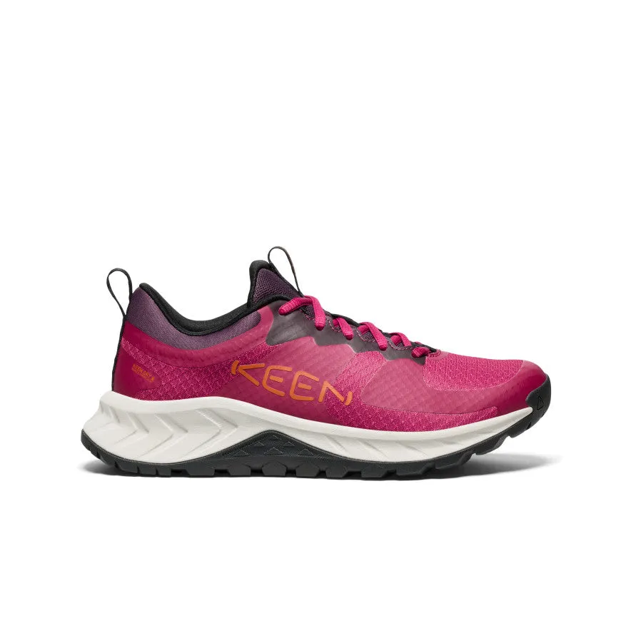 Women's Versacore Waterproof Shoe  |  Beaujolais/Gold Flame KEEN