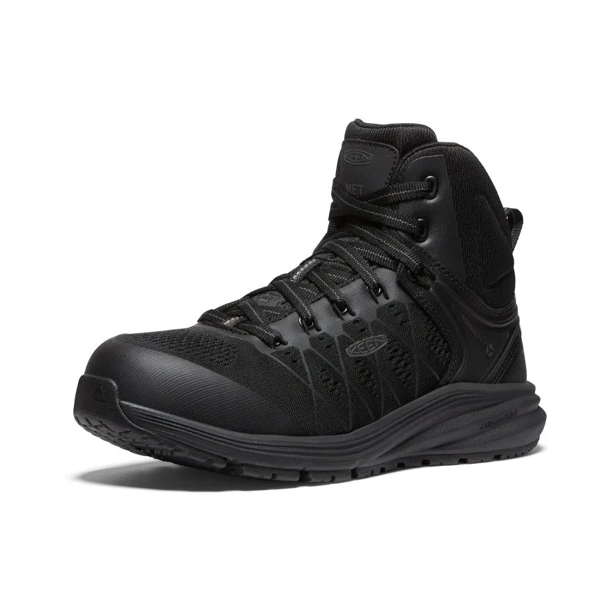Women's Vista Energy Mid INT MET (Carbon Toe)  |  Black/Raven KEEN