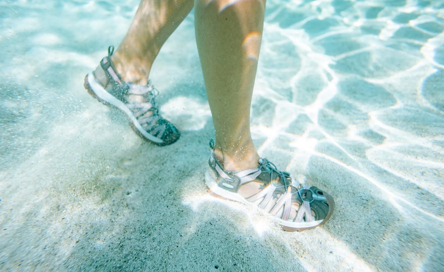Women's Whisper  |  Granite Green/Peach Parfait KEEN