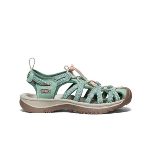 Women's Whisper  |  Granite Green/Peach Parfait KEEN