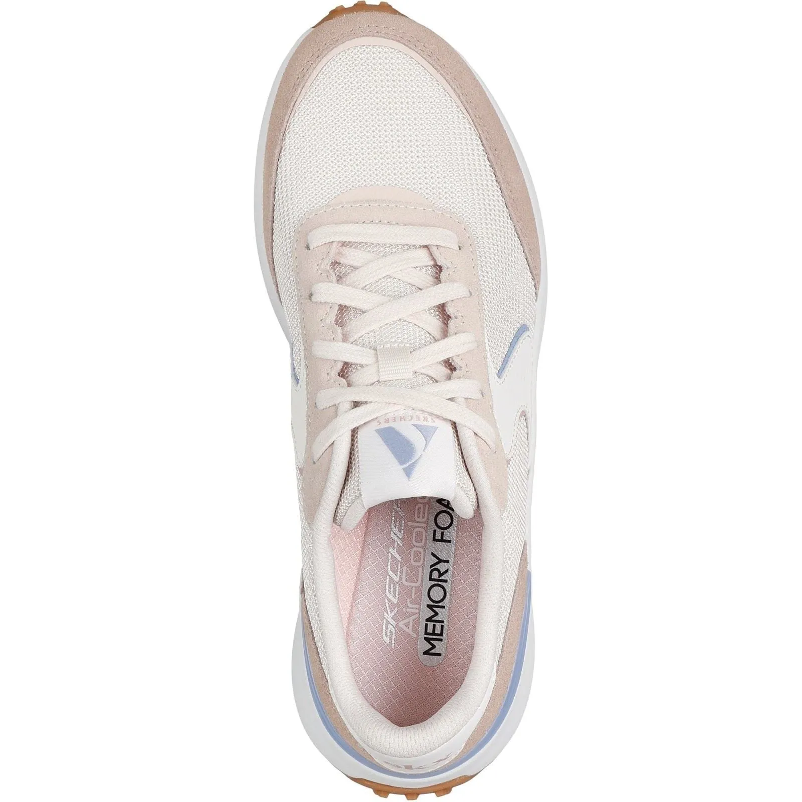 Women's Wide Fit Skechers 150600 Blvd Retro Revival Trainers