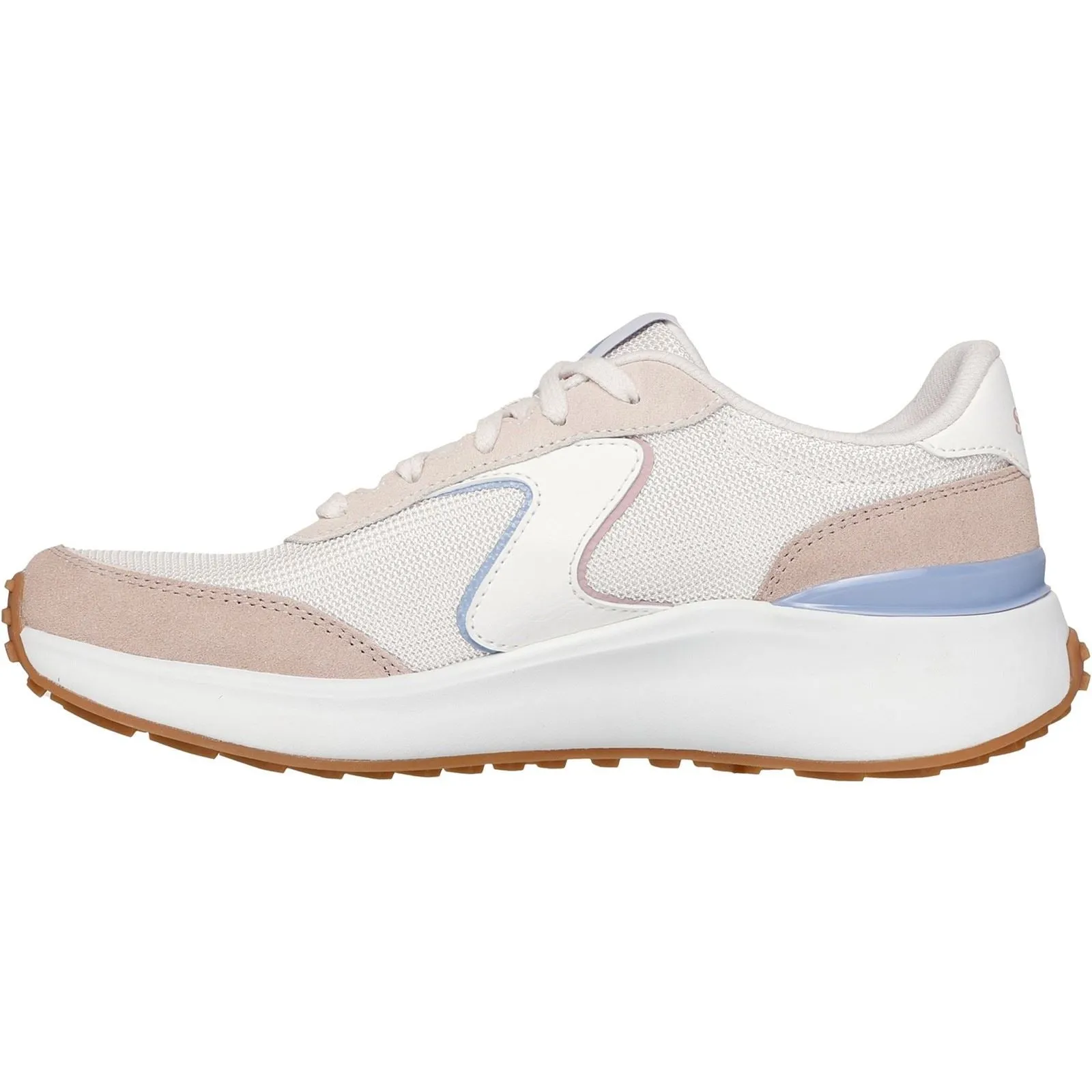 Women's Wide Fit Skechers 150600 Blvd Retro Revival Trainers