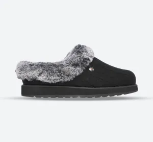 Womens Wide Fit Skechers Keepsakes Ice Angel Mule Slippers - Exclusive