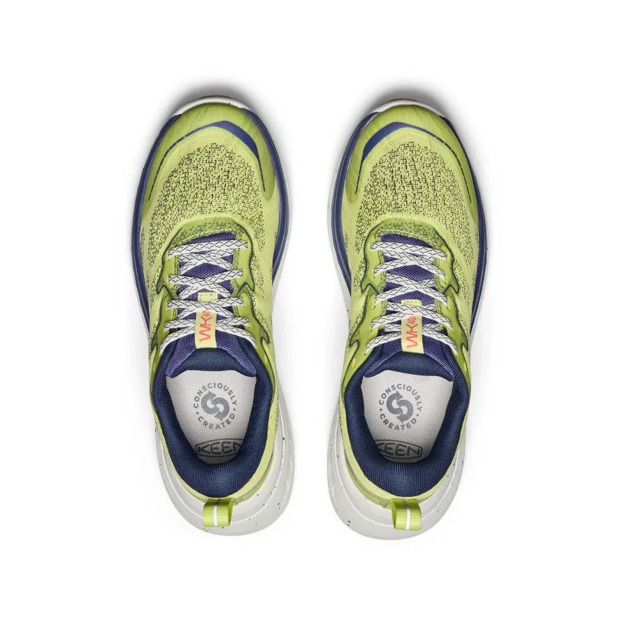 Women's WK400 II Walking Shoe  |  Daiquiri Green/Skipper Blue KEEN