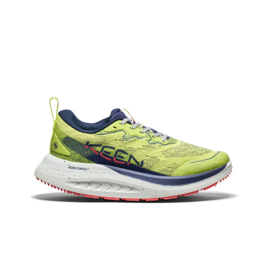 Women's WK400 II Walking Shoe  |  Daiquiri Green/Skipper Blue KEEN