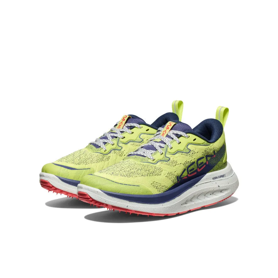 Women's WK400 II Walking Shoe  |  Daiquiri Green/Skipper Blue KEEN