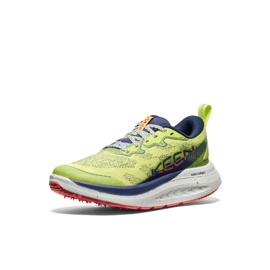 Women's WK400 II Walking Shoe  |  Daiquiri Green/Skipper Blue KEEN