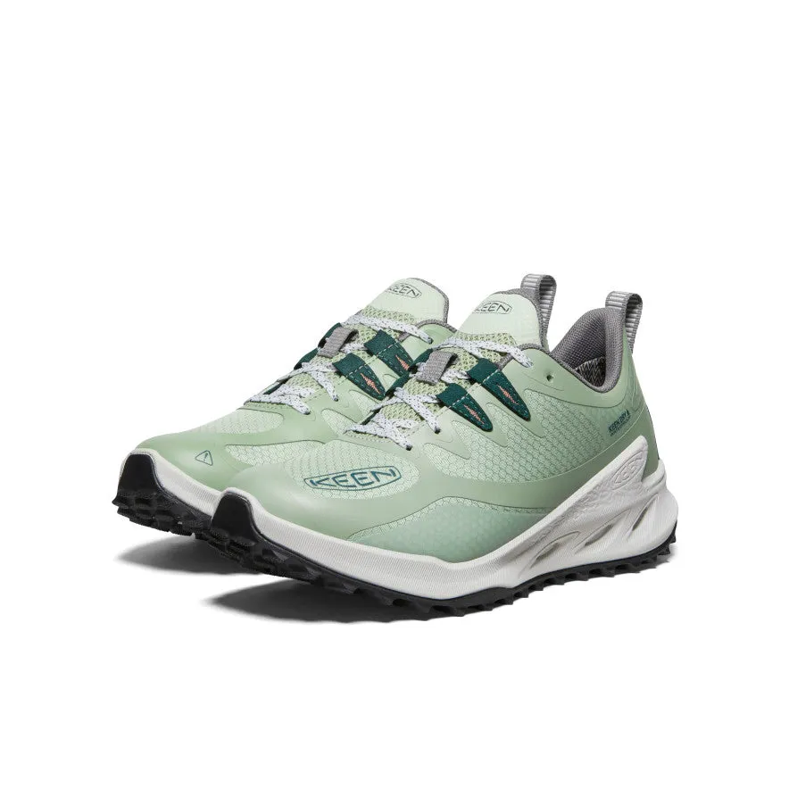 Women's Zionic Waterproof Hiking Shoe  |  Desert Sage/Ember Glow KEEN