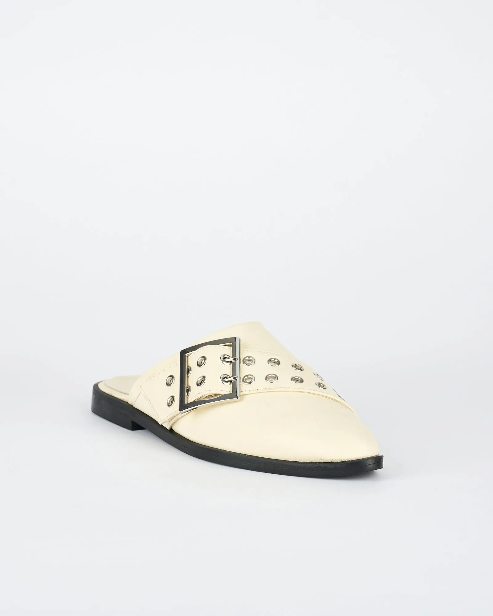 Wooster Slide Off White/Silver SOL SANA
