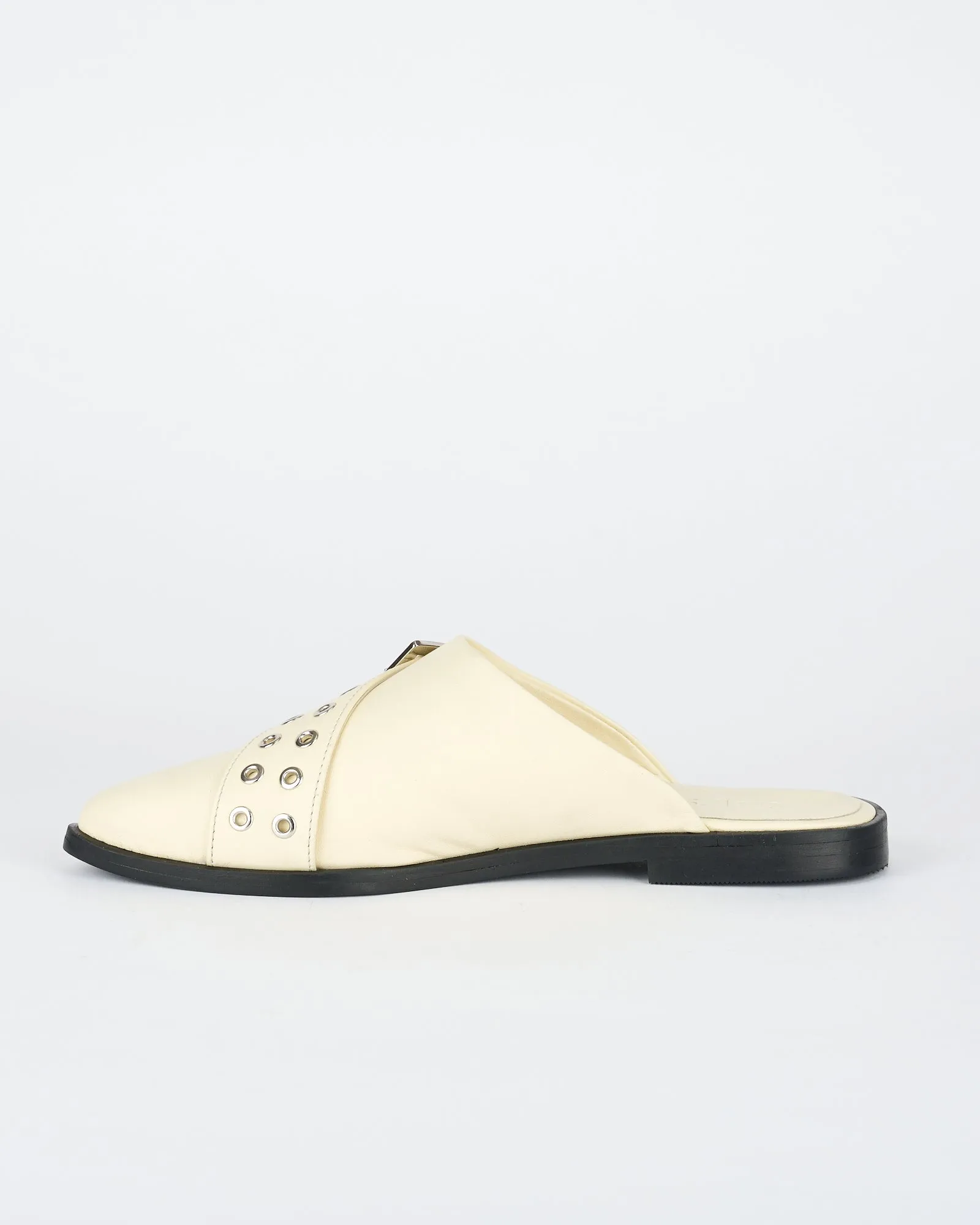 Wooster Slide Off White/Silver SOL SANA