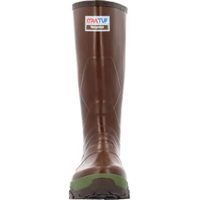 Xtratuf Men's Altitude Legacy 15" Waterproof Slip Resistant Work Boot- Brown- XMLA900